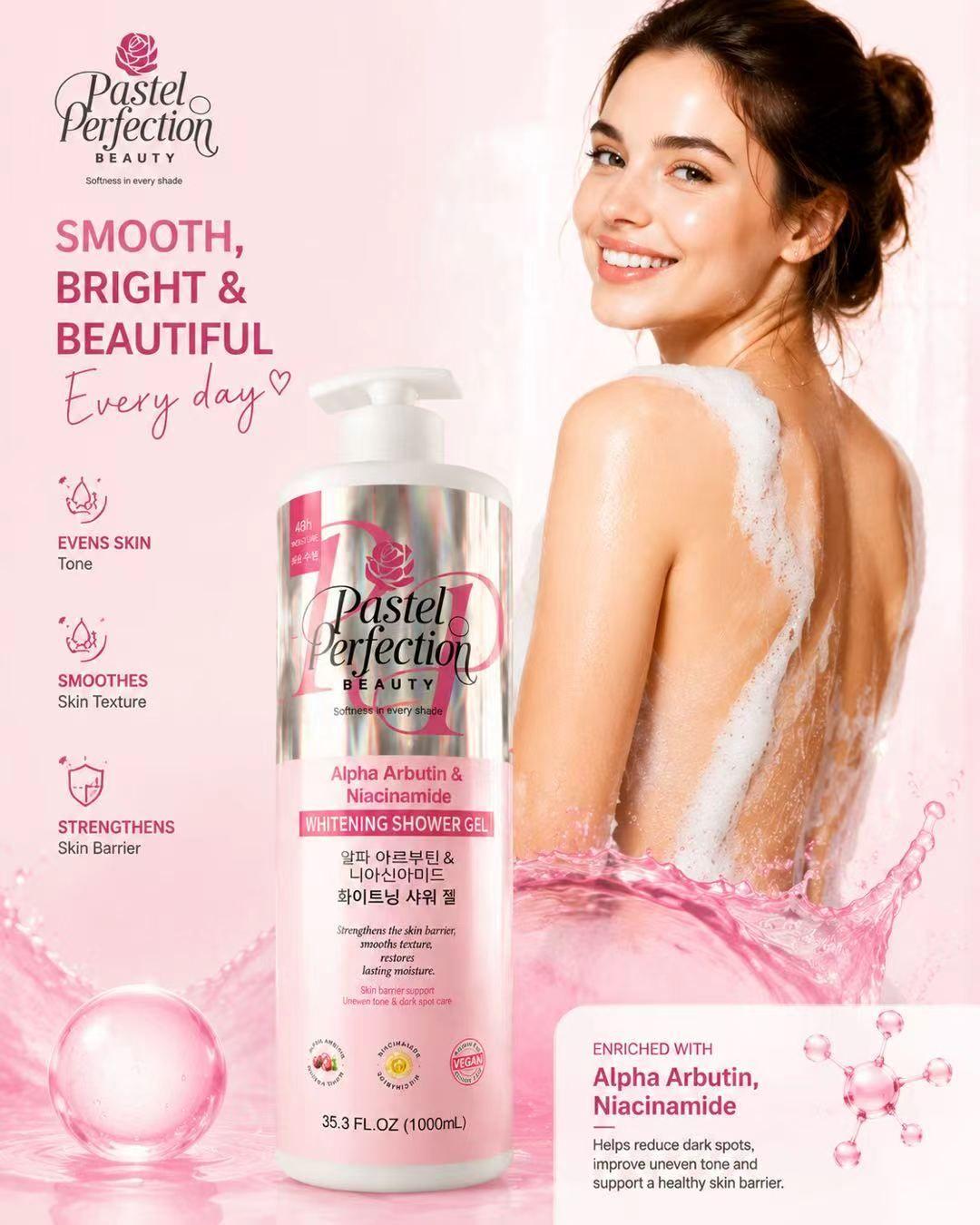 Alpha Arbutin & Niacinamide Shower Gel
