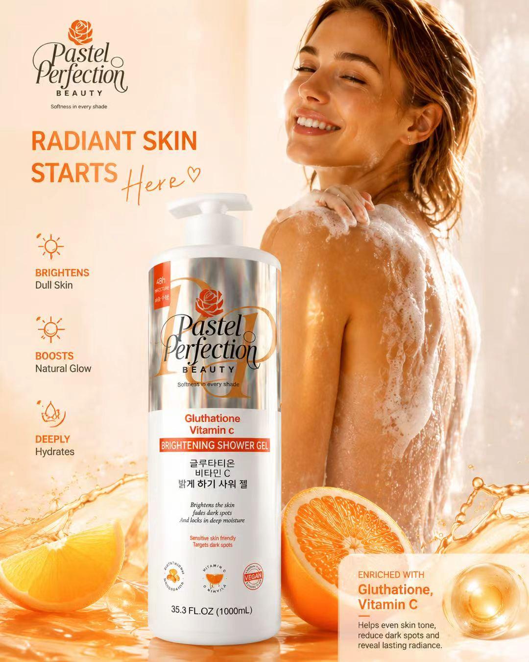 Gluthatione & Vitamin C Shower Gel